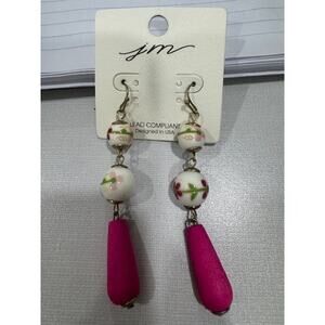 JM earrings